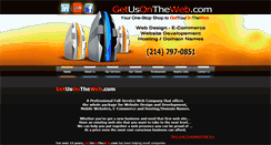 Desktop Screenshot of getusontheweb.com